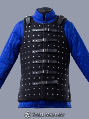 Chalkins brigandine in stock, black wool