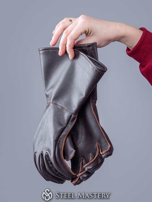 "NIGTHBLOOM" leather gloves Anciennes catégories