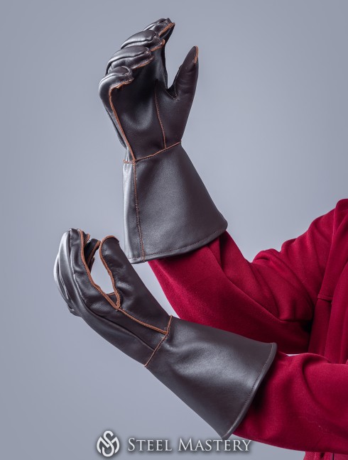 "NIGTHBLOOM" leather gloves Old categories