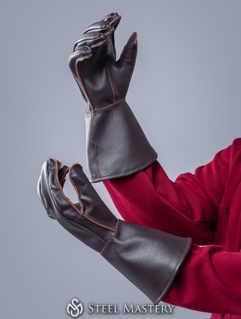 "NIGTHBLOOM" leather gloves Anciennes catégories