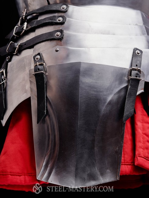MILAN-STYLE CUIRASS, steel 2 mm in stock 
