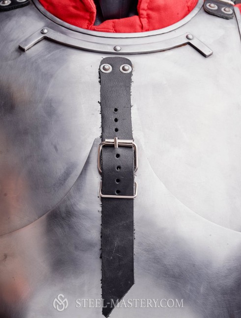 MILAN-STYLE CUIRASS, steel 2 mm in stock 