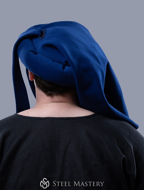 Chaperon de longueur moyenne du XVe siècle Couvre-chefs