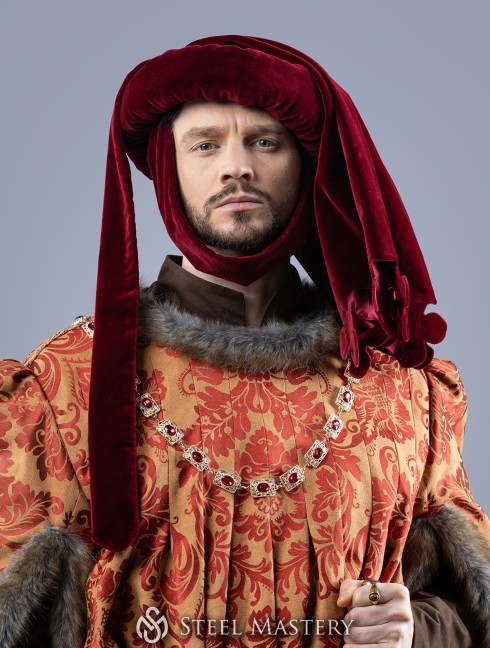 Mid-length chaperon of the XV century Headwear