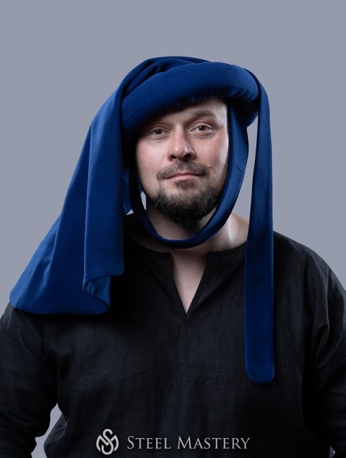 Chaperon de longueur moyenne du XVe siècle Couvre-chefs