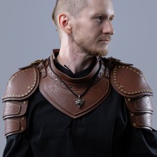 The Witcher: Cat School Leather Gorget image-1