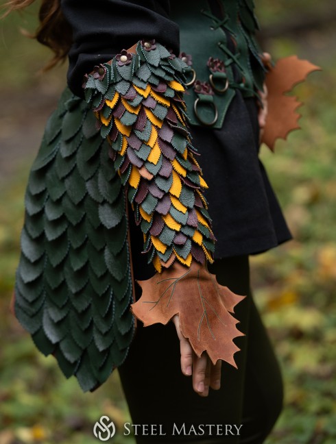 Set in pelle "Dryad" — Armatura del Guardiano del Bosco Vecchie categorie