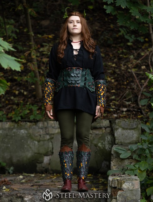 Conjunto de cuero "Dryad" — Armadura de Guardián del Bosque Categorías antiguas