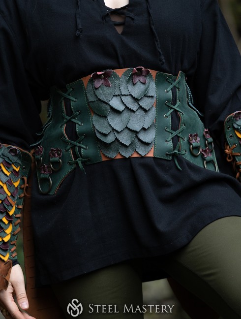 "Dryad" Leather Set — Woodland Guardian Armor Old categories