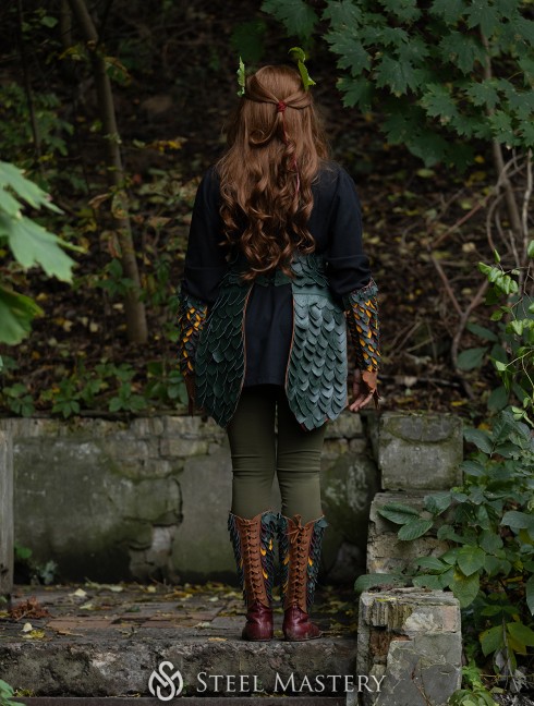 Set in pelle "Dryad" — Armatura del Guardiano del Bosco Vecchie categorie