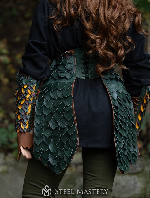 "Dryad" Leather Set — Woodland Guardian Armor Old categories