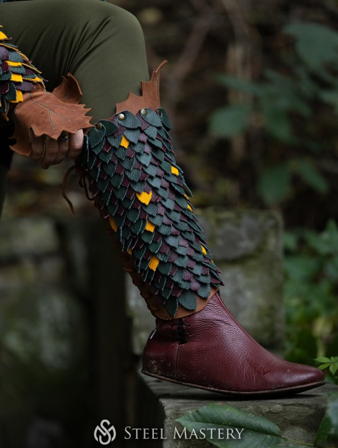 Ensemble en cuir "Dryad" — Armure du Gardien des Bois Anciennes catégories