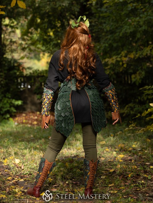 Ensemble en cuir "Dryad" — Armure du Gardien des Bois Anciennes catégories