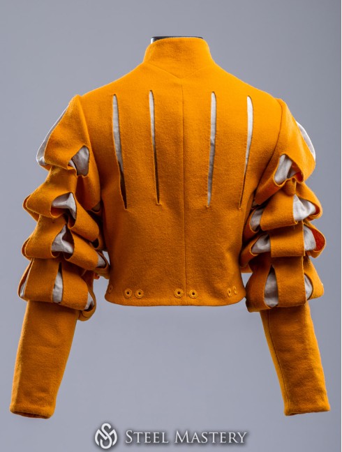 Jubón landsknecht amarillo — en stock Listo para enviar