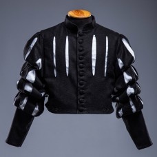 Black Landsknecht doublet  - in stock image-1