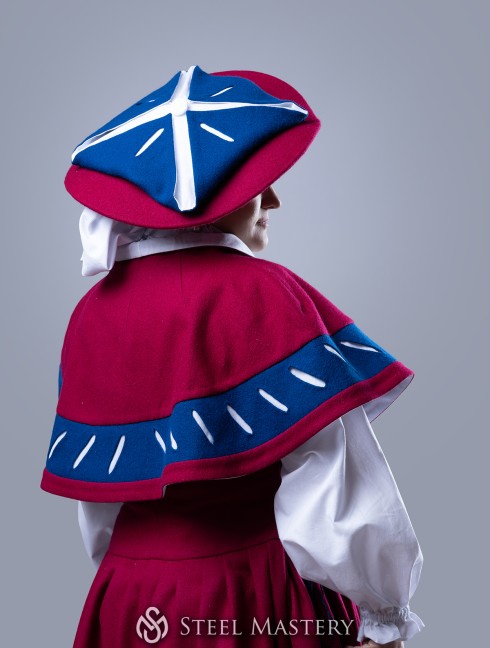 Pink Women's Landsknecht costume,  Kampfrau dress - in stock