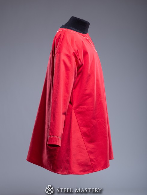 Red medieval European shirt - in stock