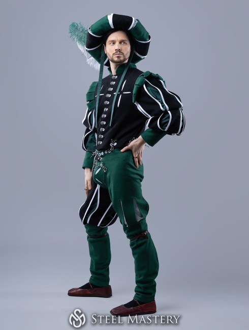 Traje de Noble Lansquenete del Renacimiento Categorías antiguas