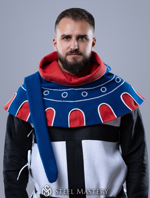 Gugel Medieval con Liripipe Prendas para la cabeza