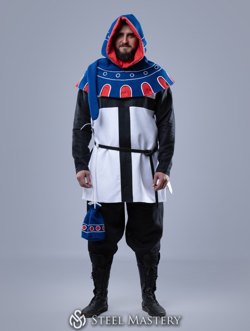 Gugel Medieval con Liripipe Prendas para la cabeza