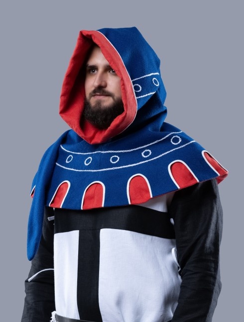 Gugel Medieval con Liripipe Prendas para la cabeza