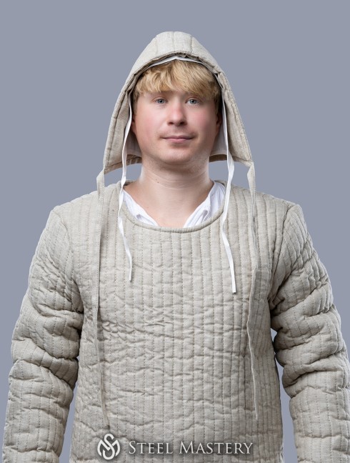 Cuffia imbottita medievale Rivestimenti e cuffie imbottite