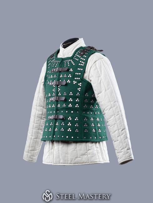 Brigandine à petites plaques "Leeds" – XVe siècle Brigandines