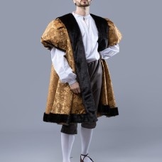 Schaube à Fourrure – Manteau de Noble de la Renaissance image-1