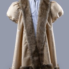 Schaube à Fourrure – Manteau de Noble de la Renaissance image-1