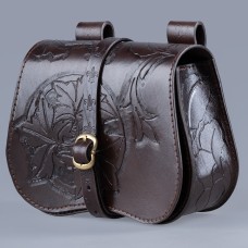Leather Medieval Belt Pouch image-1