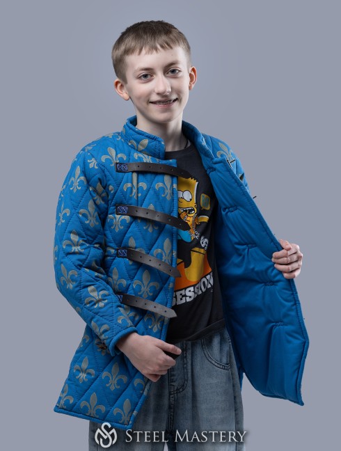 15th Century Kids Gambeson "Jeanne d'Arc" Gambeson