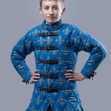 15th Century Kids Gambeson "Jeanne d'Arc" image-1