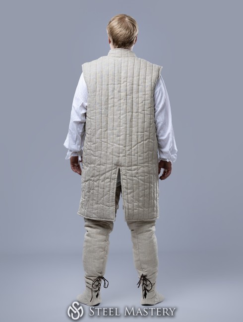 Sleeveless Aketon — 13th Century  Gambeson