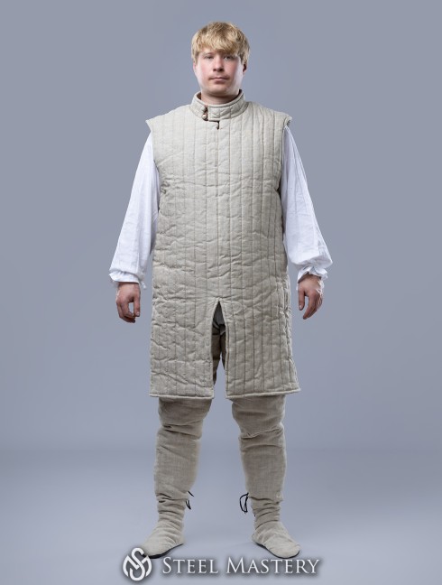 Sleeveless Aketon — 13th Century  Gambeson