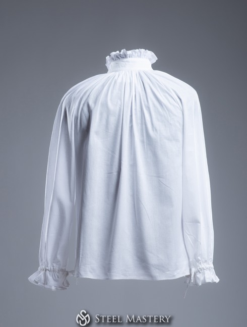 Camisa medieval de hombre con volantes siglos XVI–XVII Camisas, túnicas y cotas