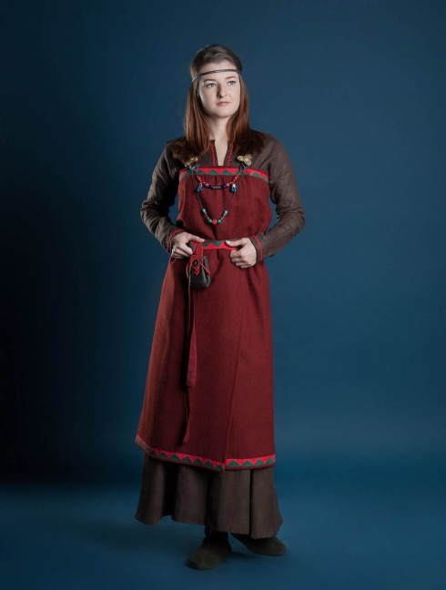 Viking clothing "Idunn style" Vêtements médiévaux