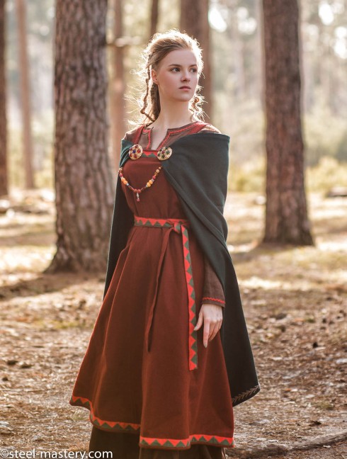Viking clothing "Idunn style" Mittelalterliche Kleidung