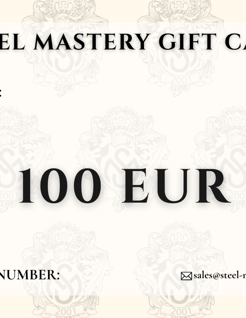 Steel Mastery Gift Card photo made by Steel-mastery.com