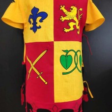 TABARD WITH BLACK EAGLE WITH CROWN 