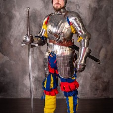 LANDSKNECHT PLATE ARMOR, XVI CENTURY