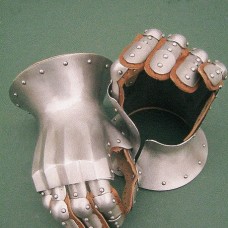 Plate knight gloves of XIV-XV century. How do we make them!