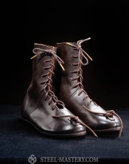 great boots set fantasy set Details about   Medieval combat stainless Steel boots armor set 