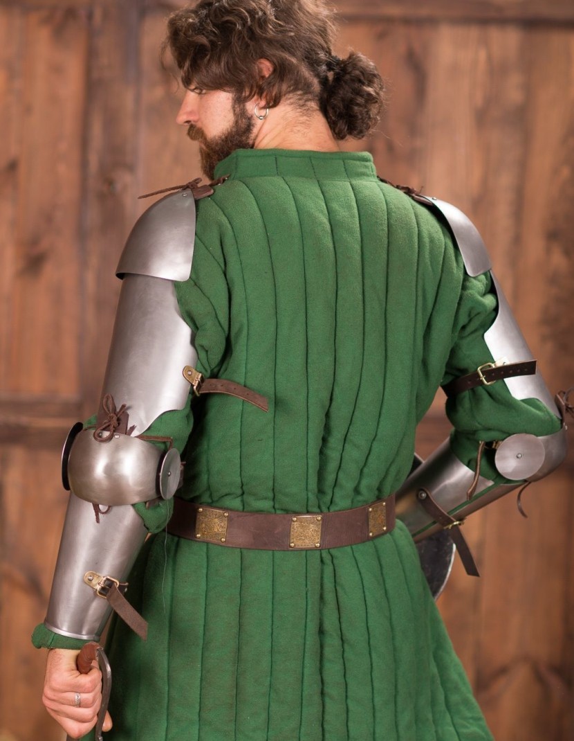 Full arm protection 13-14th century photo made by Steel-mastery.com
