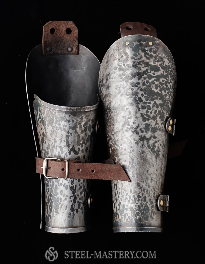 Medieval bracers, 1390-1430 years photo made by Steel-mastery.com
