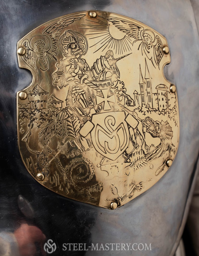 One-piece Breastplate photo made by Steel-mastery.com
