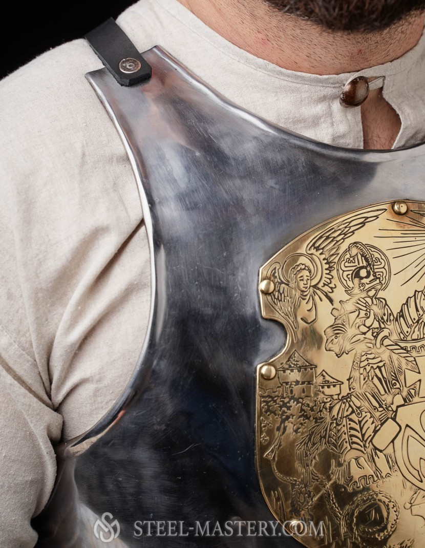 One-piece Breastplate photo made by Steel-mastery.com