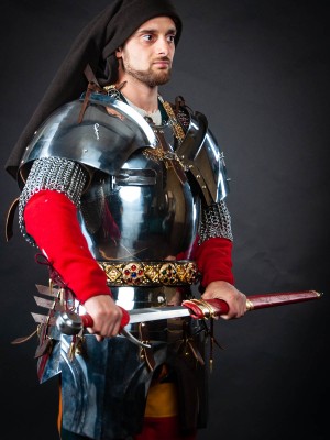 Milanese cuirass with the skirt and tassets - 1460 year