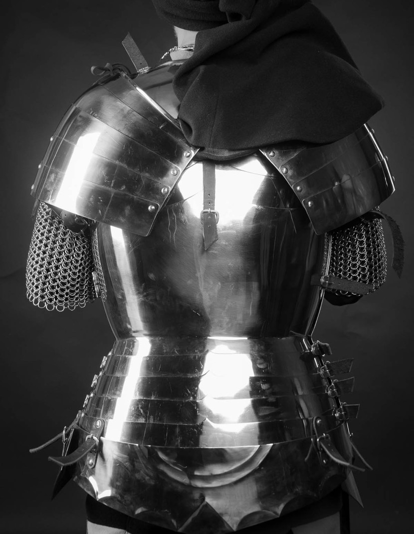 Milanese cuirass with the skirt and tassets - 1460 year photo made by Steel-mastery.com