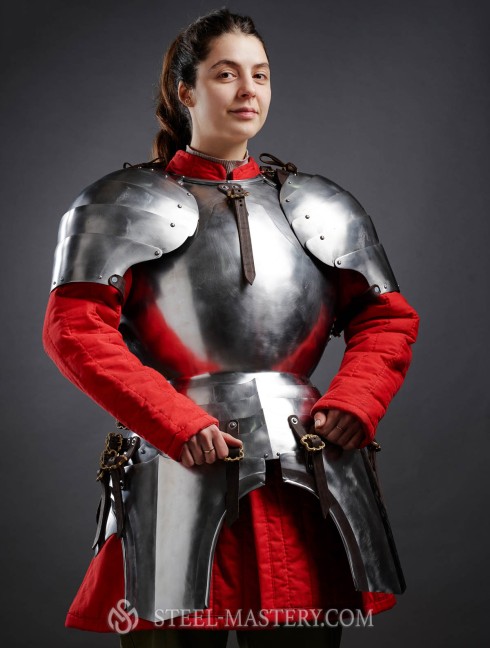 Milan-style cuirass 1450-1485 years, a part of "Avant Armour"
