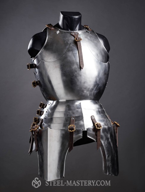 Milan-style cuirass 1450-1485 years, a part of "Avant Armour"